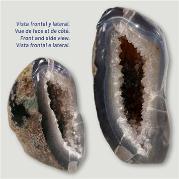 Amethyst Geode. Grade A.13,5x6x8cm approx.