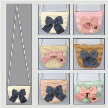 Bolso infantil. 10. Modelo lazo. Colores surtidos