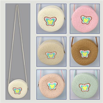 Bolso infantil. 16. Modelo mariposa arcoiris. Colores surtidos