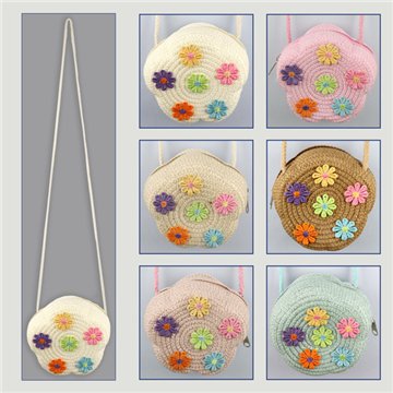 Children's bag. 17. Model colorful flowers. Assorted colors