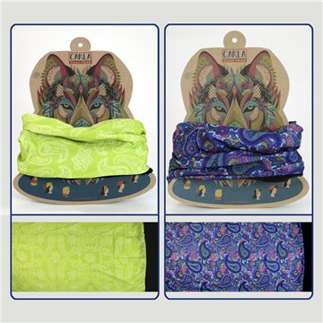 Tour de cou. Polyester. Modèle Paisley