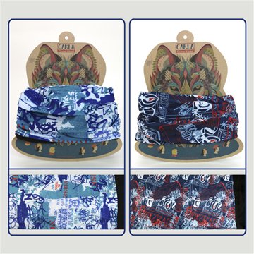 Tour de cou. Polyester. Modèle Abstrait