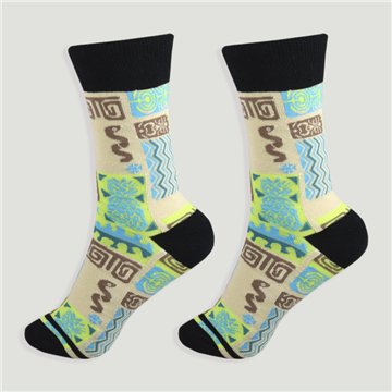 Chaussettes. Modèle Aztèque