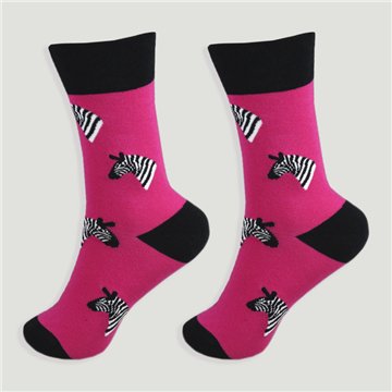 Chaussettes. Modèle Zèbres