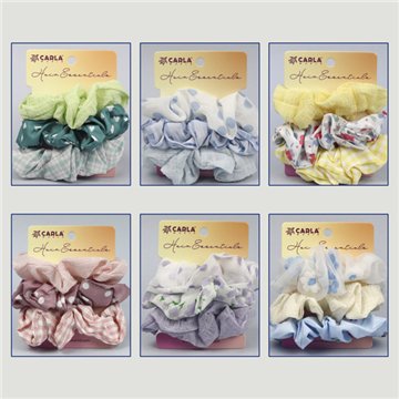 Set coletero scrunchie. 43. Modelo Color pop. Surtidos