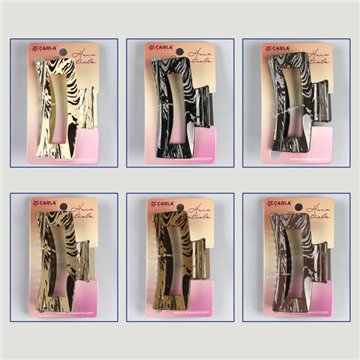 Large hair clip. 64. Marble model. Assorted