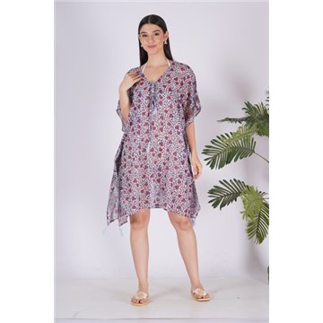 Poncho em Algodão Tamanho único / 12 cores