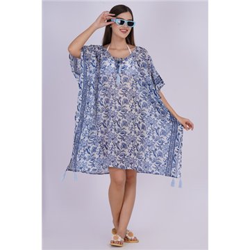 Poncho em Algodão Tamanho único / 12 cores