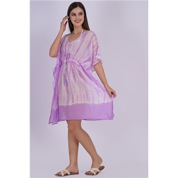 TyeDye Cotton Poncho One Size/4 colors