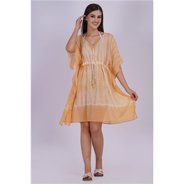 TyeDye Cotton Poncho One Size/4 colors