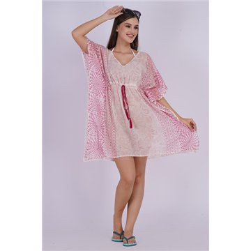 Poncho de algodão tamanho único/6 estampas