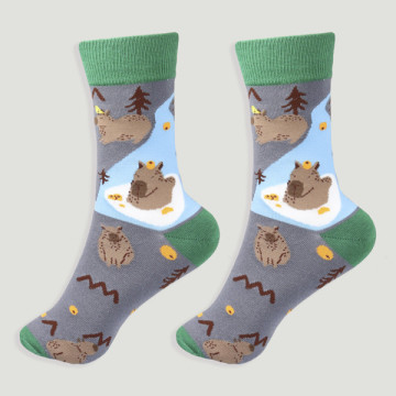 Socks. 55. Model: Capybara