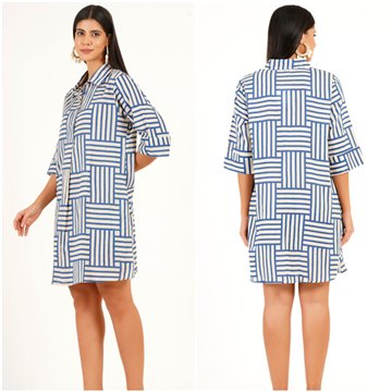 Túnica de Algodão. S/M L/XL 4 cores