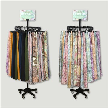 Summerlines display stand – Palazzo pants – Skirt/Pants. 48 pcs. 
