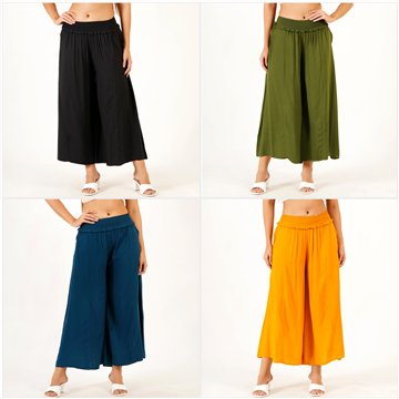 Plain Rayon skort. One size / 4 colors