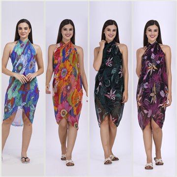 Pareo Chiffón. 15. 100x180cm. 2 modelos surtidos