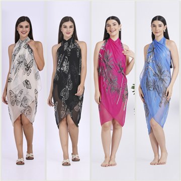 Pareo Chiffón. 13. 100x180cm. 2 modelos surtidos
