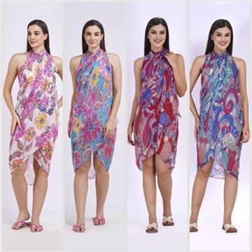 Pareo Chiffón. 11-16. 100x180cm. 2 modelos surtidos