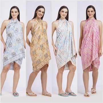 Pareo Poliéster. 22. 100x180cm. 2 modelos surtidos