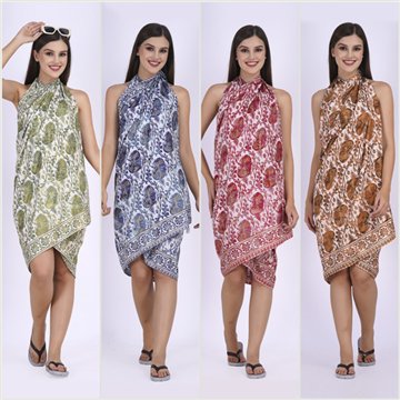 Pareo Poliéster. 17. 100x180cm. 2 modelos surtidos