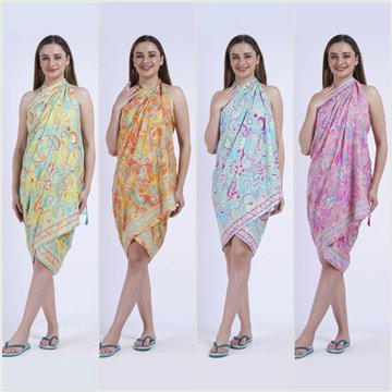 Pareo Poliéster. 18. 100x180cm. 2 modelos surtidos