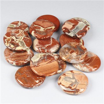 Anti stress Stone. Jaspe sardo. 8,5-4,5cm aprox.