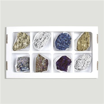 Carbeto de silício. Cor metálica. 4,5-6cm aprox.