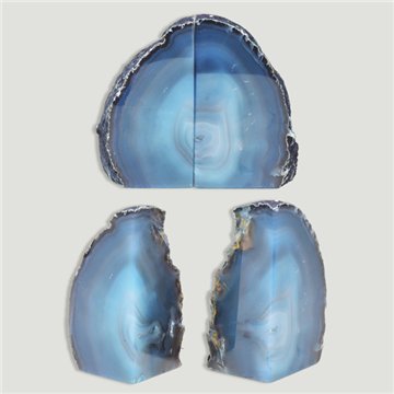 Ágata aparador de livros. Teal. 0,900-1,200kg