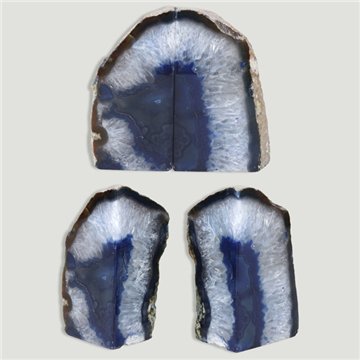 Ágata aparador de livros. Azul. 1,200-1,700kg