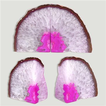 Ágata aparador de livros. Rosa. 1,200-1,700kg