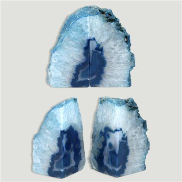 Ágata aparador de livros. Teal. 1,700-2,300kg