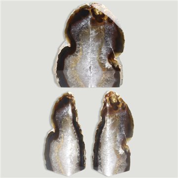 Ágata aparador de livros. Natural. 2,300-2,900kg