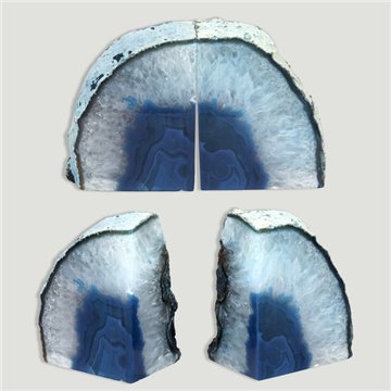 Ágata aparador de livros. Verde. 2,300-2,900kg