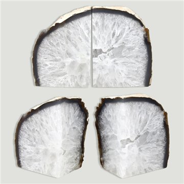 Ágata aparador de livros. Natural. 2,900-3,500kg