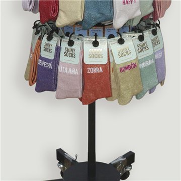 SHINY SOCKS. Display with 480 pieces
