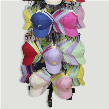 SUNNY KIDS. Expositor gorras con 216 piezas