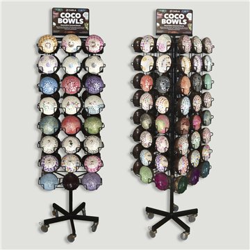 COCO BOWLS. Expositor con 240 piezas