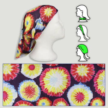 Cover Head. 17. Tye-Die