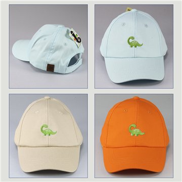 Gorra kids. 14. Modelo Dinosaurio. 3 colores