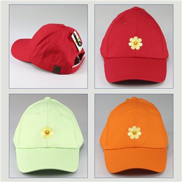 Gorra kids. 17. Modelo Flor. 3 colores