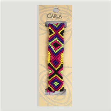 Colored thread bracelet. 50. Ethnic model