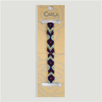 Pulsera hilo colores. 54. Modelo étnico
