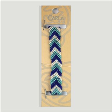 Colored thread bracelet. 58. Ethnic model