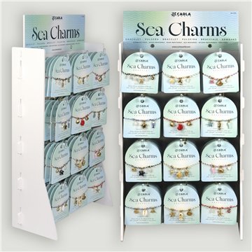 SEA CHARM. Assorted steel bracelets. 96 pcs.