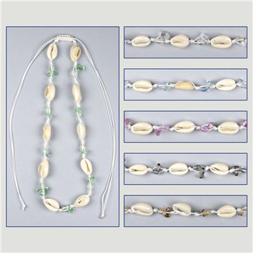 Shell necklace. 07. Assorted