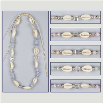 Shell necklace. 11. Assorted