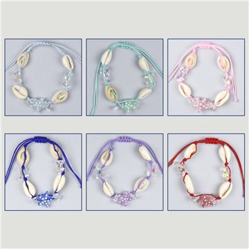 Shell bracelet. 21. Assorted
