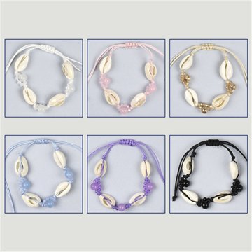 Shell bracelet. 22. Assorted
