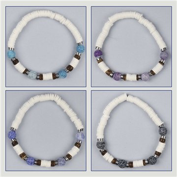 Fimo bracelet. 50. Assorted