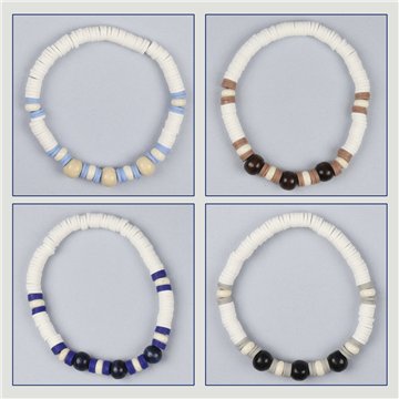 Fimo bracelet. 52. Assorted